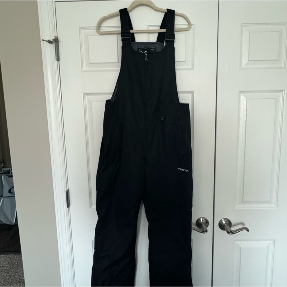 Artix Black Snow Bib Overalls